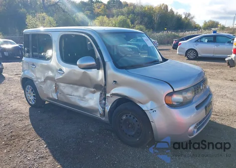 2010 Nissan Cube 1.8S from USA, damaged, VIN JN8AZ2KR0AT152334